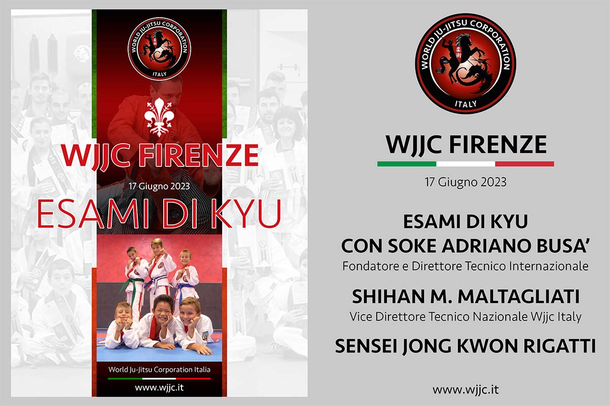 WJJC Firenze - Ju-Jitsu Esami di Kyu