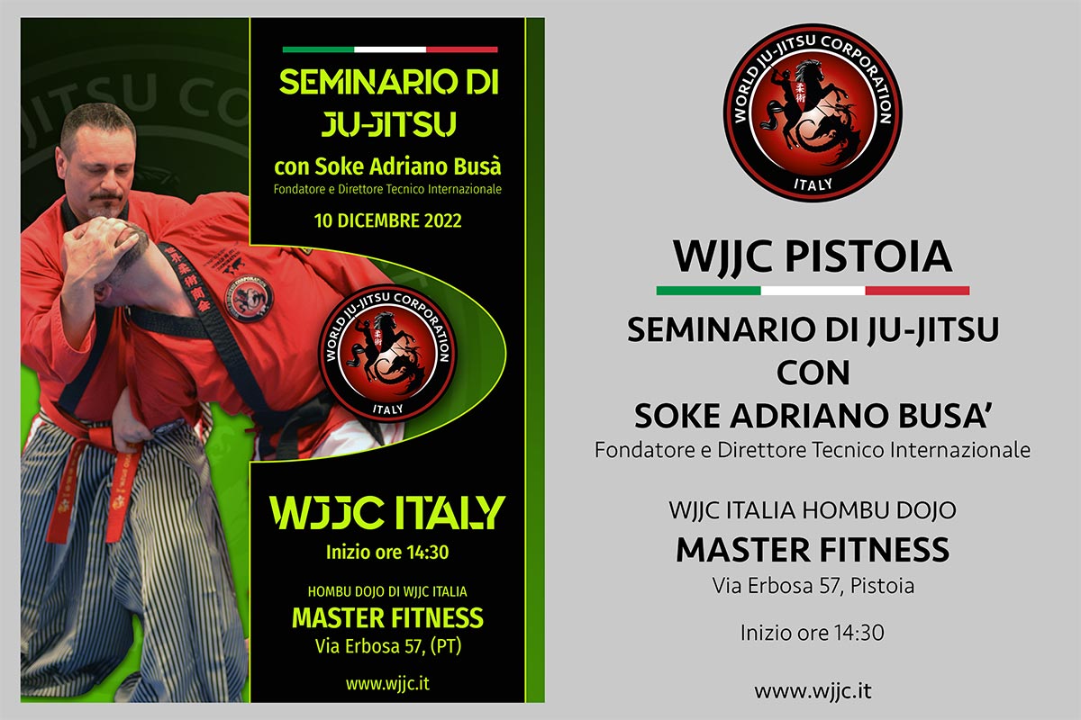 WJJC Pistoia - Seminario di Ju-Jitsu Hombu Dojo di WJJC Italia