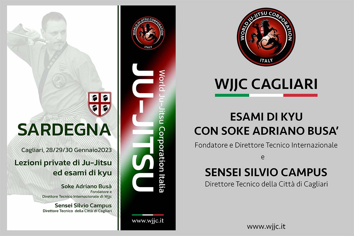 WJJC Cagliari - Lezioni private di Ju-Jitsu ed Esami di Kyu