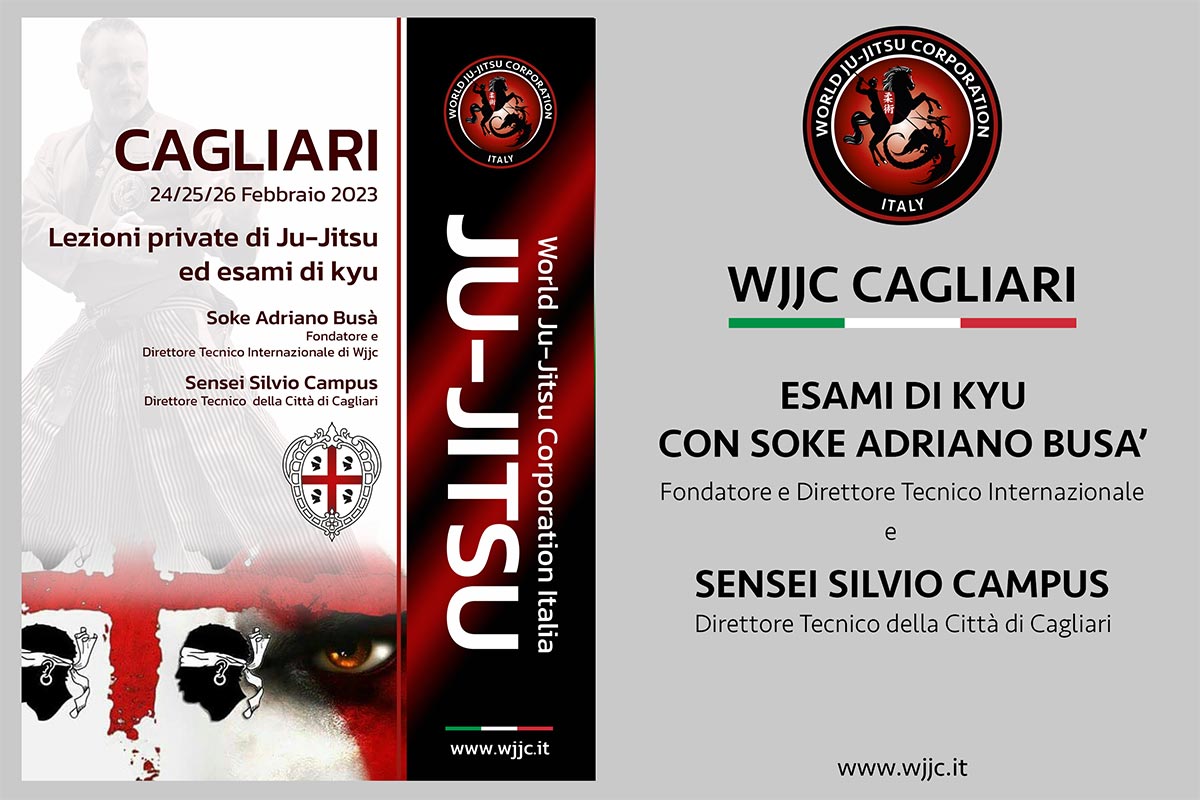 WJJC Cagliari - Lezioni private di Ju-Jitsu ed Esami di Kyu