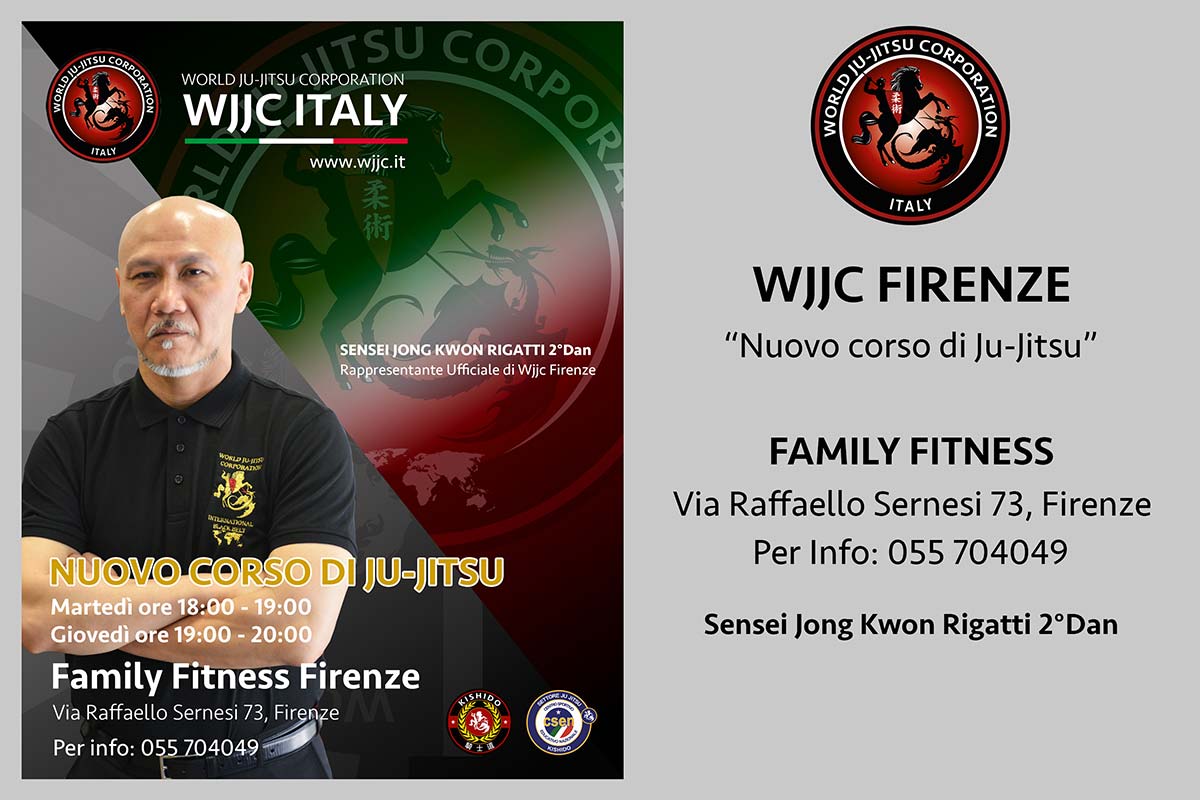 WJJC Firenze - Nuovo corso WJJC Palestra Family Fitness